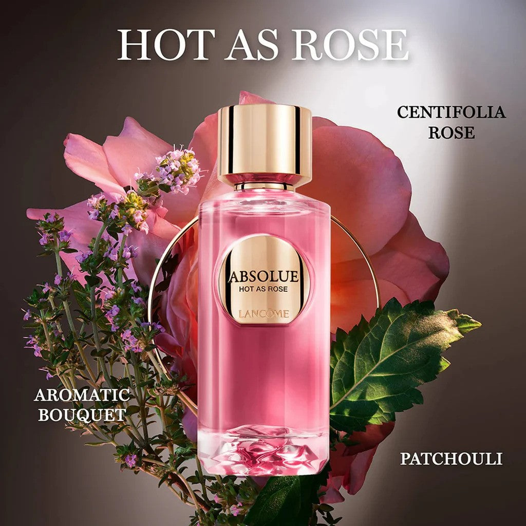 LANCOME ABSOLUE HOT AS ROSE EAU DE PARFUM SPRAY