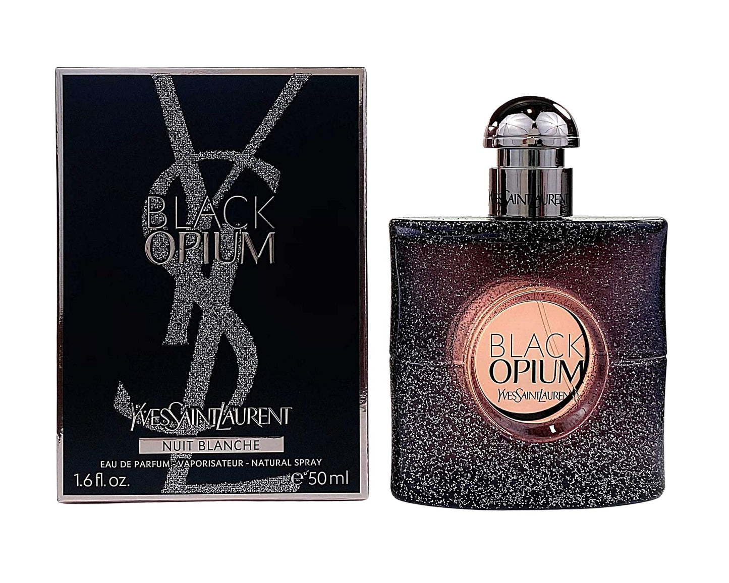 YVES SAINT LAURENT BLACK OPIUM NUIT BLANCHE EAU DE PARFUM SPRAY