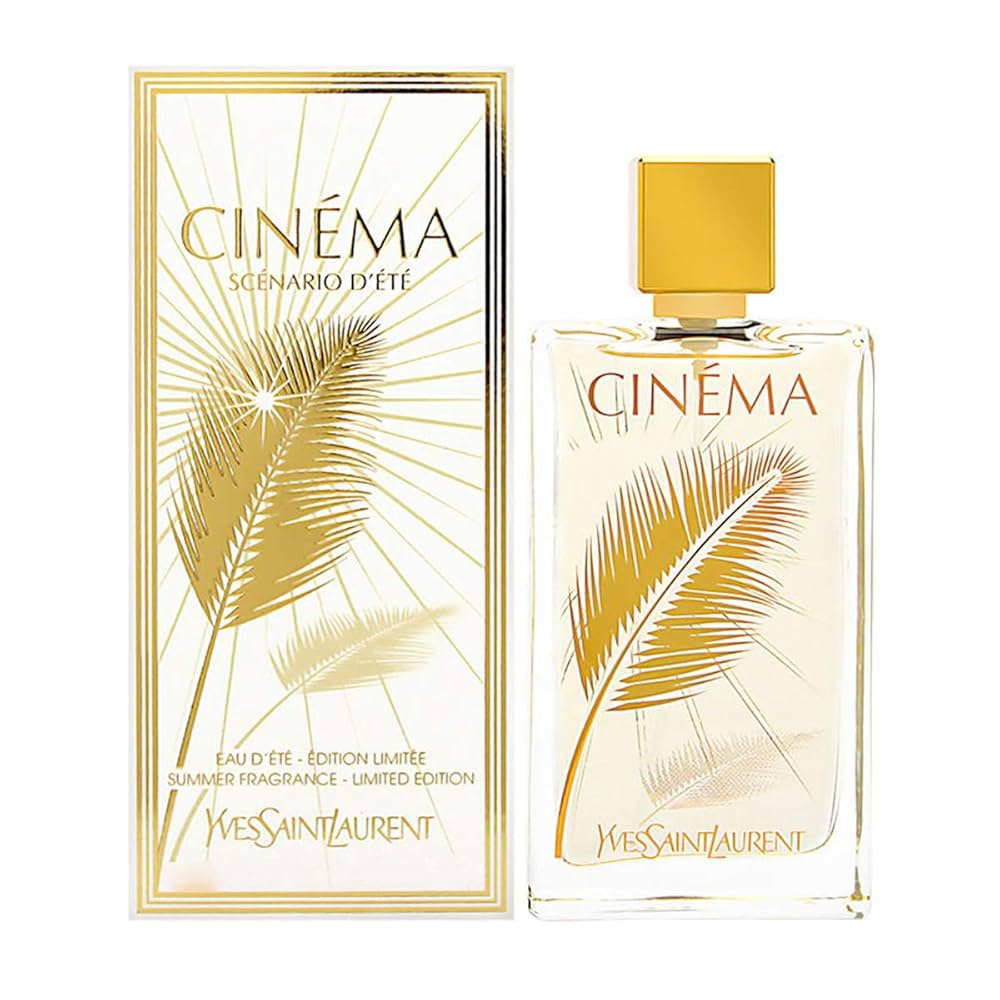 YVES SAINT LAURENT CINEMA SCENARIO D'ETE SUMMER FRAGRANCE LIMITED EDITION EAU DE TOILETTE SPRAY