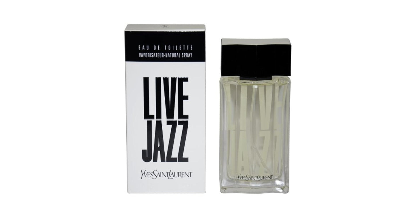 YVES SAINT LAURENT LIVE JAZZ EAU DE TOILETTE SPRAY