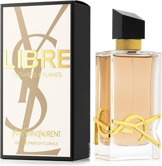 YVES SAINT LAURENT LIBRE FLOWERS & FLAMES EAU DE PARFUM FLORALE SPRAY