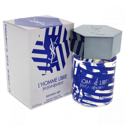 YVES SAINT LAURENT L'HOMME LIBRE EDITION ART EAU DE TOILETTE SPRAY